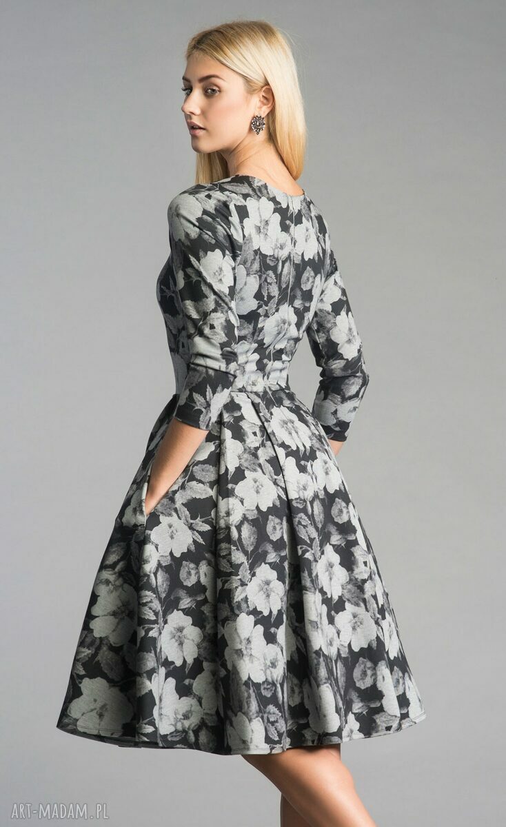 Sukienka ZUZA Midi Dafne handmade