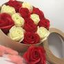 kosmetyczki kwiaty box flowers with soap 13 roses