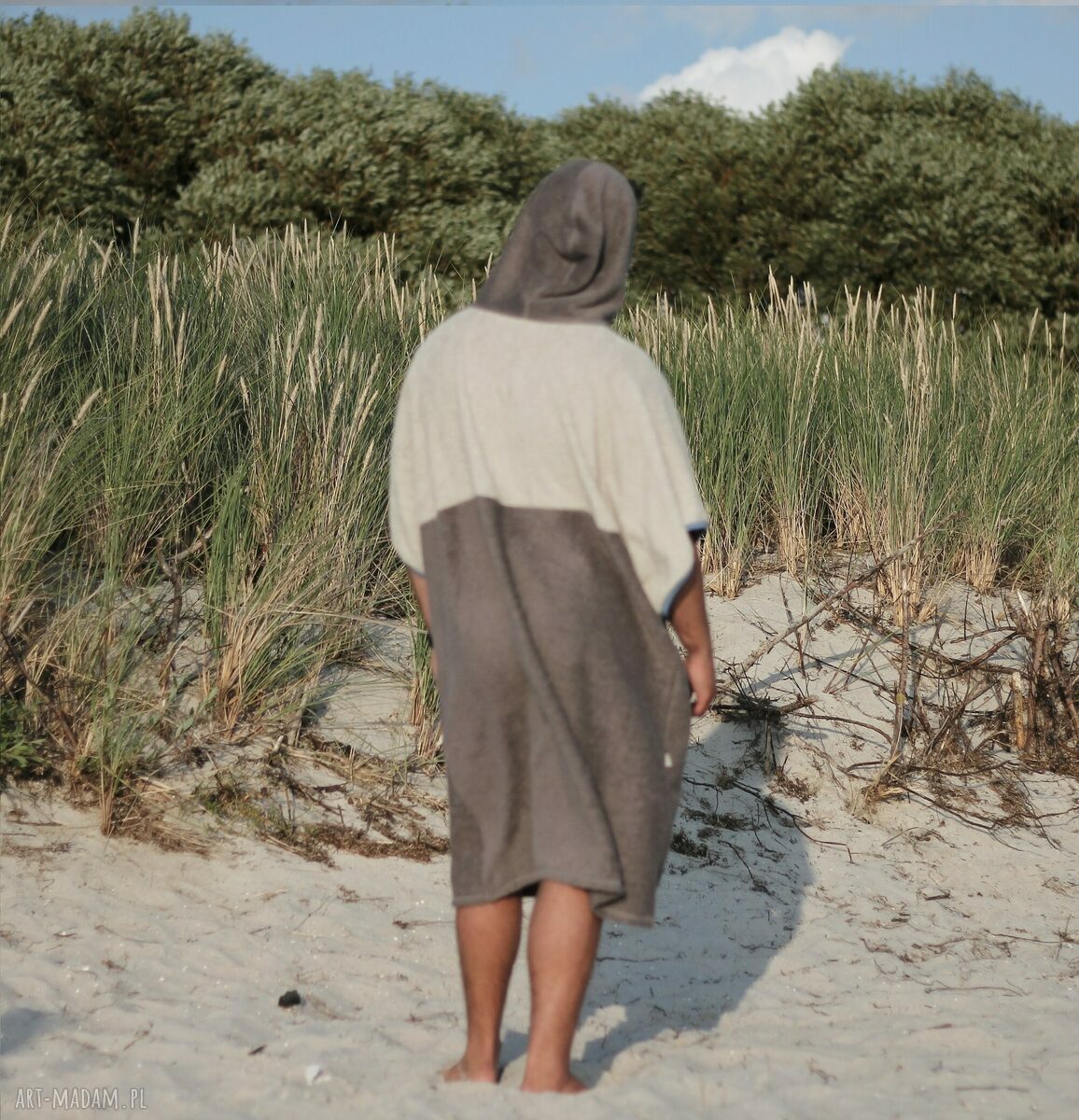 Surf Poncho - Blue Sailor - poncho dla surfera i morsa