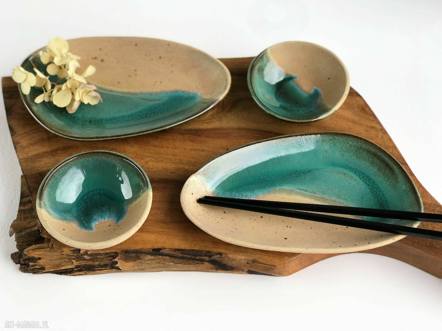 Sushi set dla dwojga - zestaw do serwowania sushi