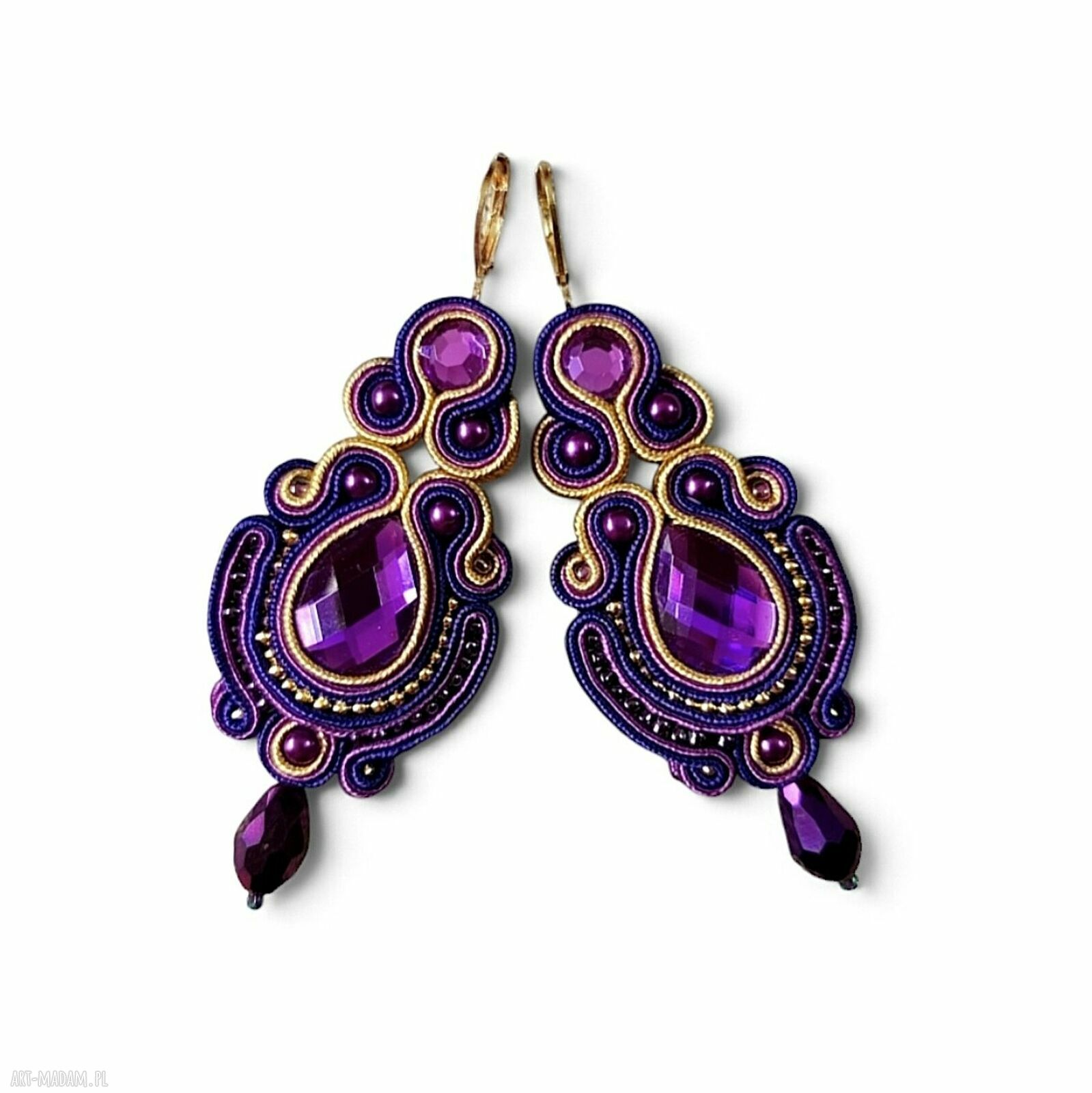 Oryginalne kolczyki handmade dla kobiet