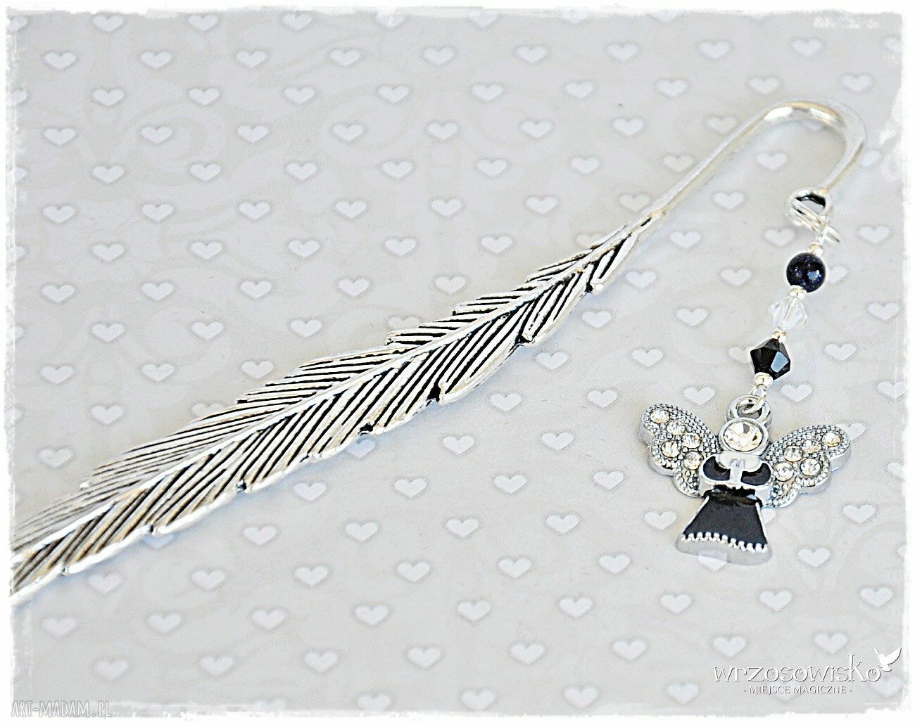 Anielska zakładka w pudełeczku HandMade