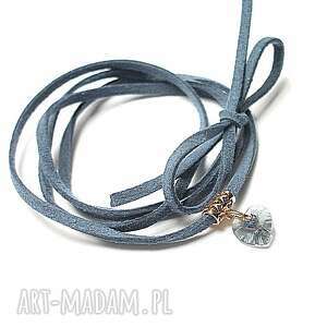 choker - denim heart