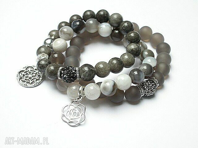 GREY SET Ręcznie robione