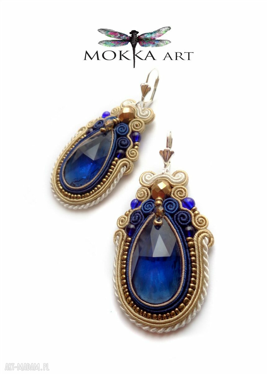 Kolczyki Sutasz Luxury z kolekcji Crystal handmade