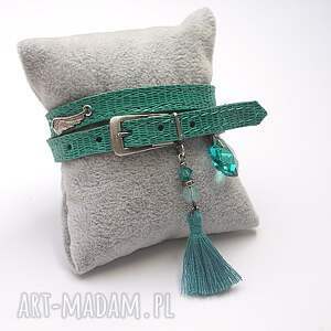 pasek angel sea green -bransoletka