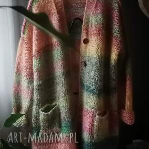 the wool art multicolors kardigan rose