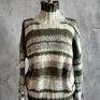 handmade swetry damski sweter oversize