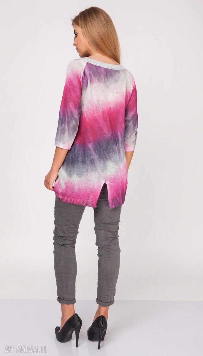 Sweterek cieniowany Pink Yarrow
