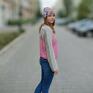 sweter swetry sweterek pink