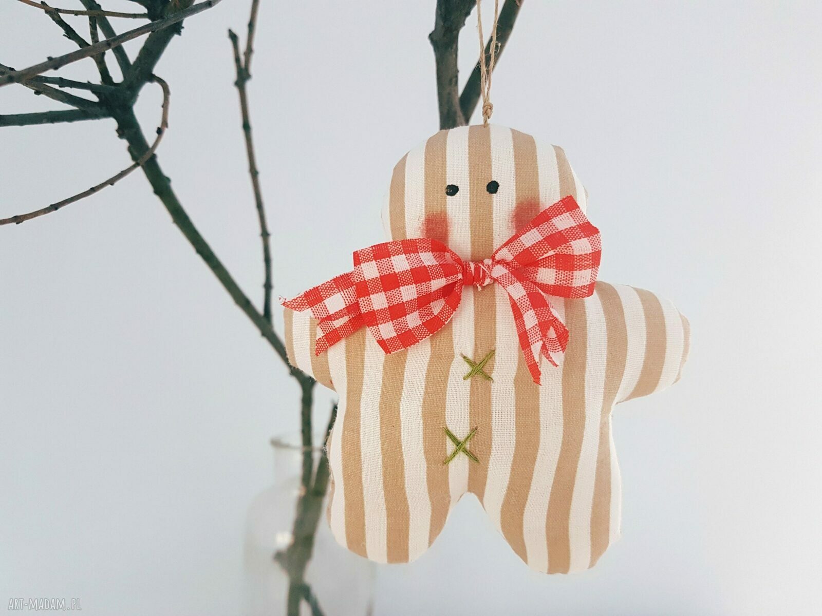 pomysł jaki prezent pod choinkę: zestaw bombek choinkowych ciasteczka opakowanie Handmade