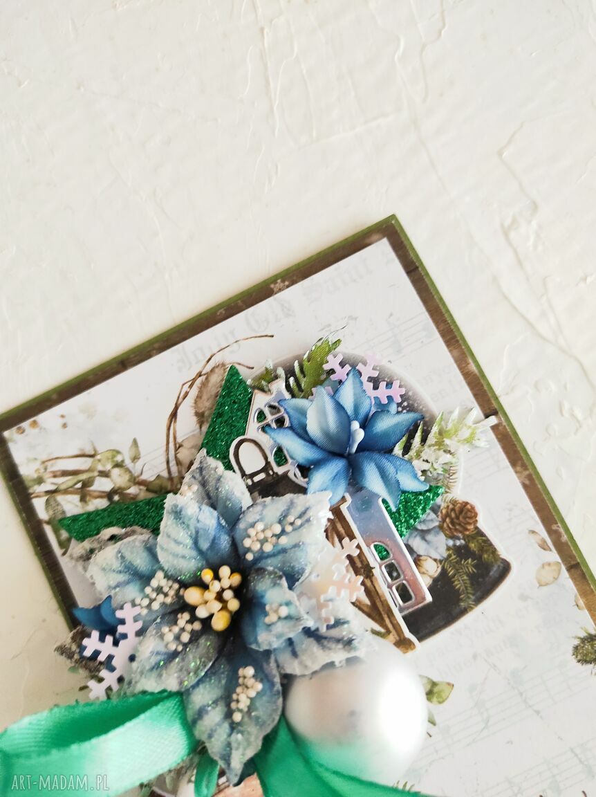 pomysł na prezent: Kartka świąteczna Boże Narodzenie ozdoba okolicznościowa