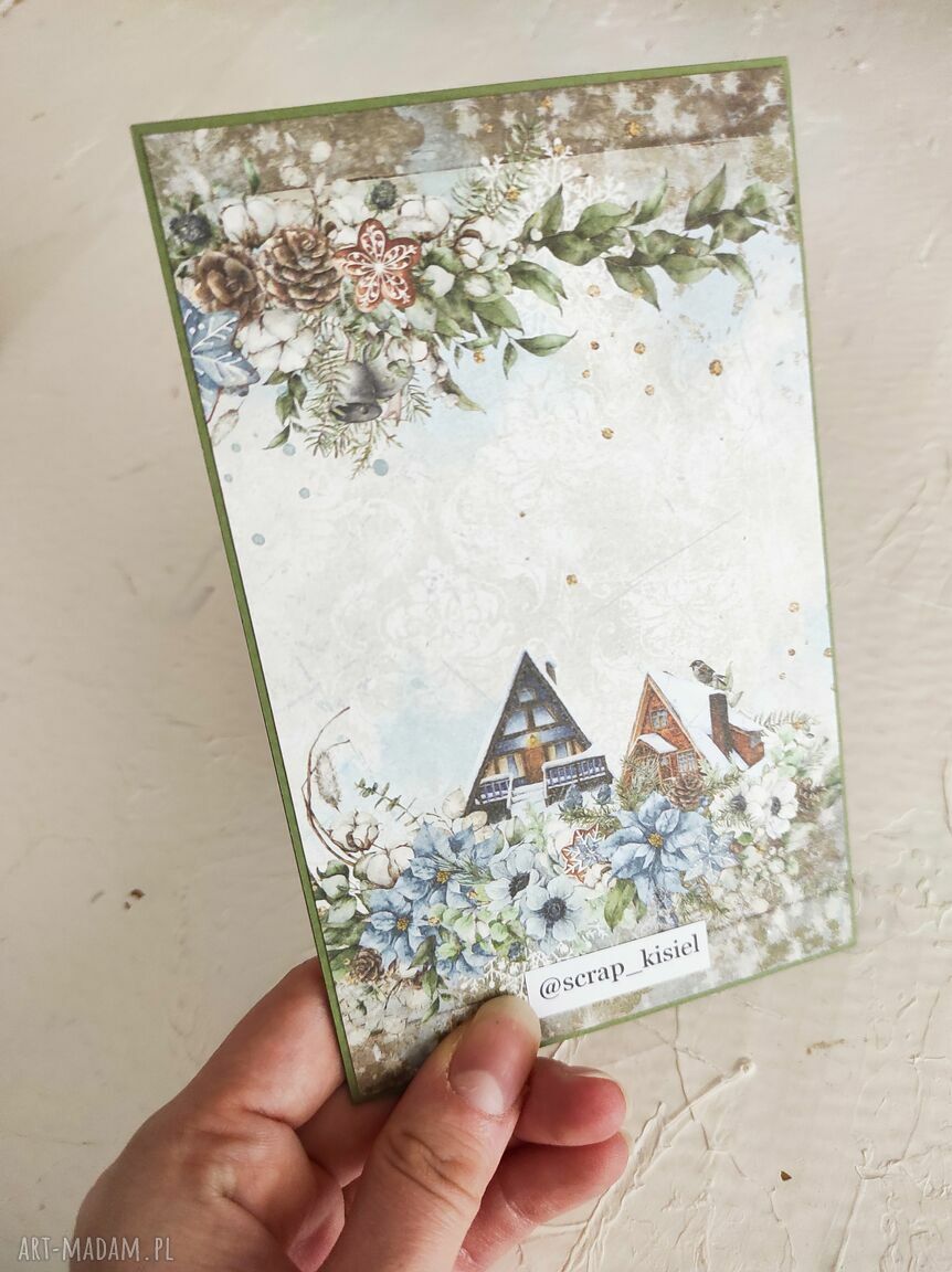 pomysł na prezent: Kartka świąteczna Boże Narodzenie ozdoba okolicznościowa