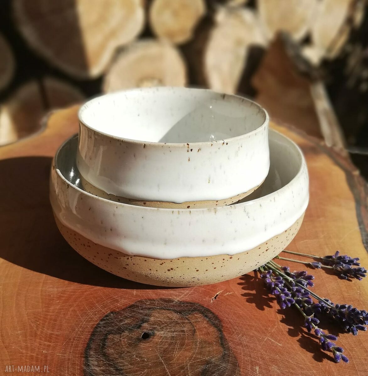 Świąteczny zestaw naczyń ceramicznych GAIA dla singla
