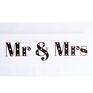 ręcznie zrobione ślub świecący napis mr & mrs prezent dekoracja młoda para wesele
