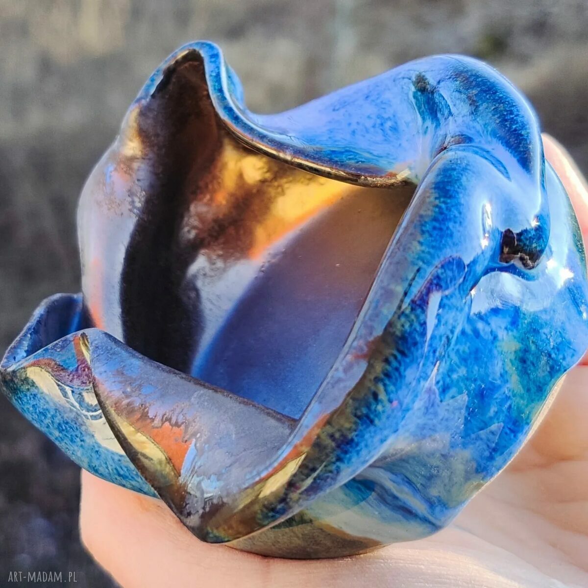 Świecznik ceramiczny (c460)