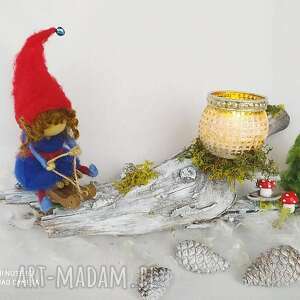 świecznik na saneczkach z kolekcji bald kommt weihnachten - święta