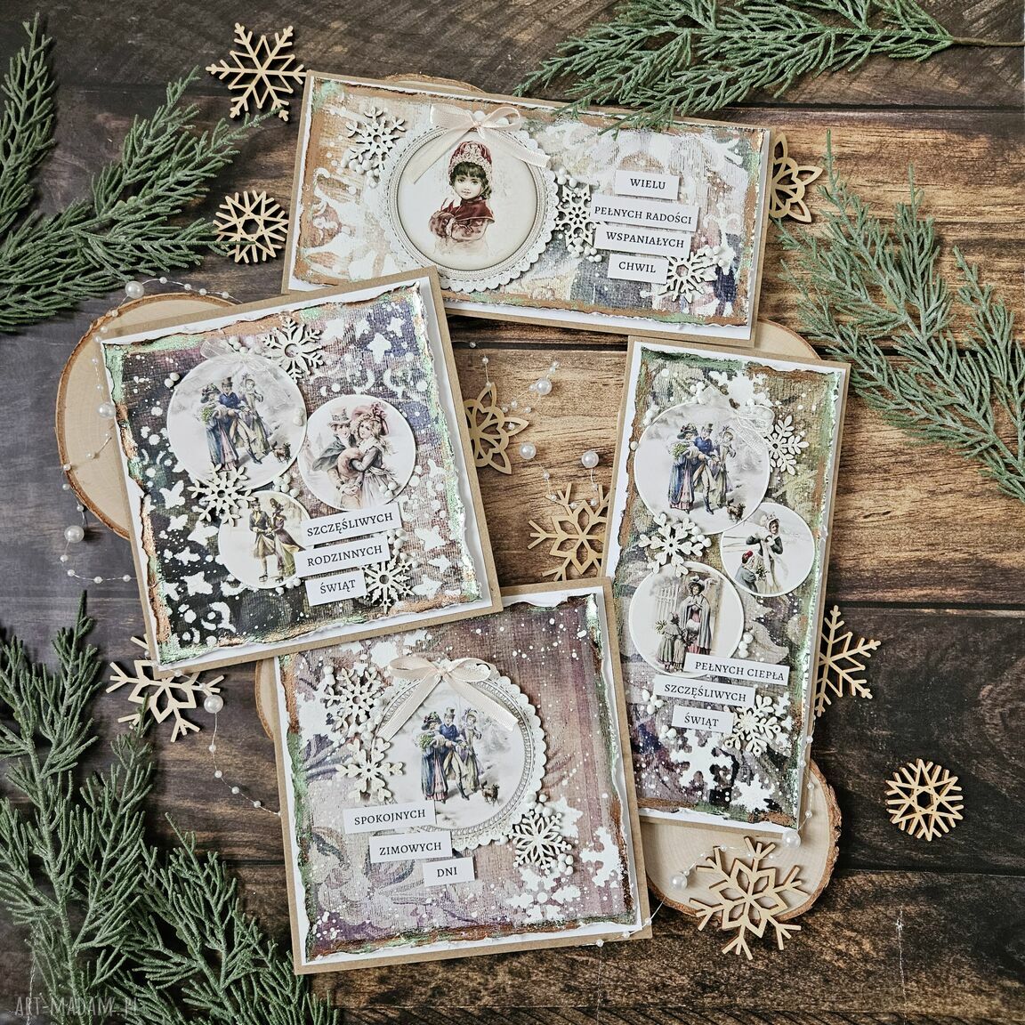 upominek! Zestaw kartki świąteczne święta boże narodzenie