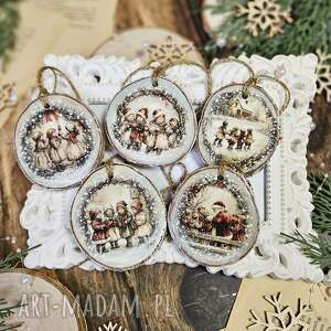 zimowe plasterki dekoracje choinkowe
