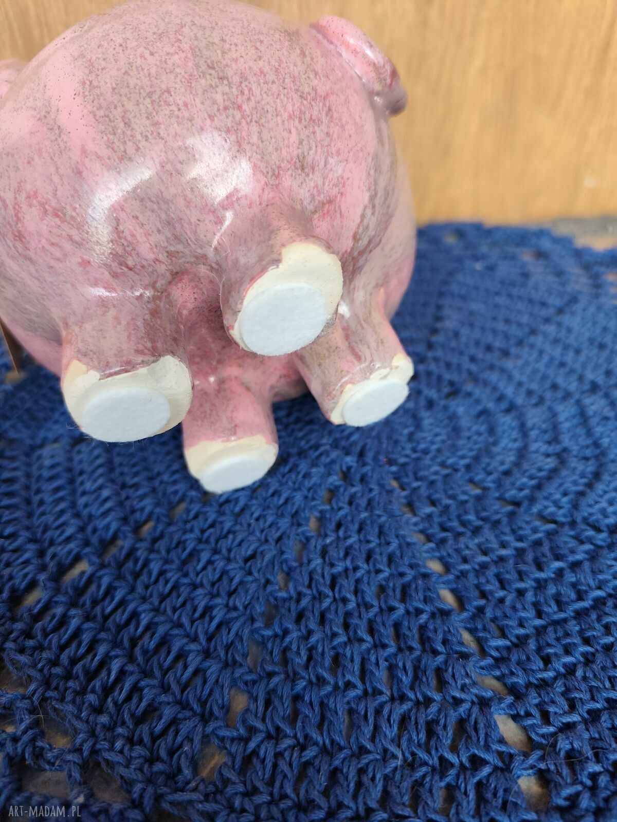 Świnka ceramiczna skarbonka na 100 - wakacyjny prezent dla niej