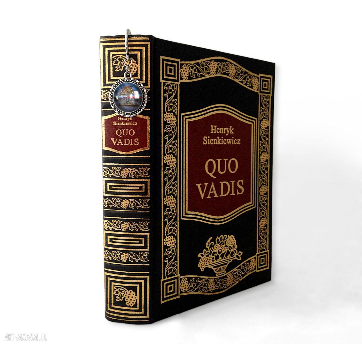 zakładki: Zakładka do książki z drzewem mądrości ręcznie zrobione