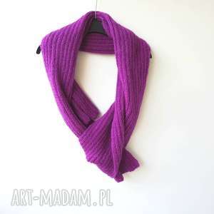 alba design szal fioletowo - purpurowy