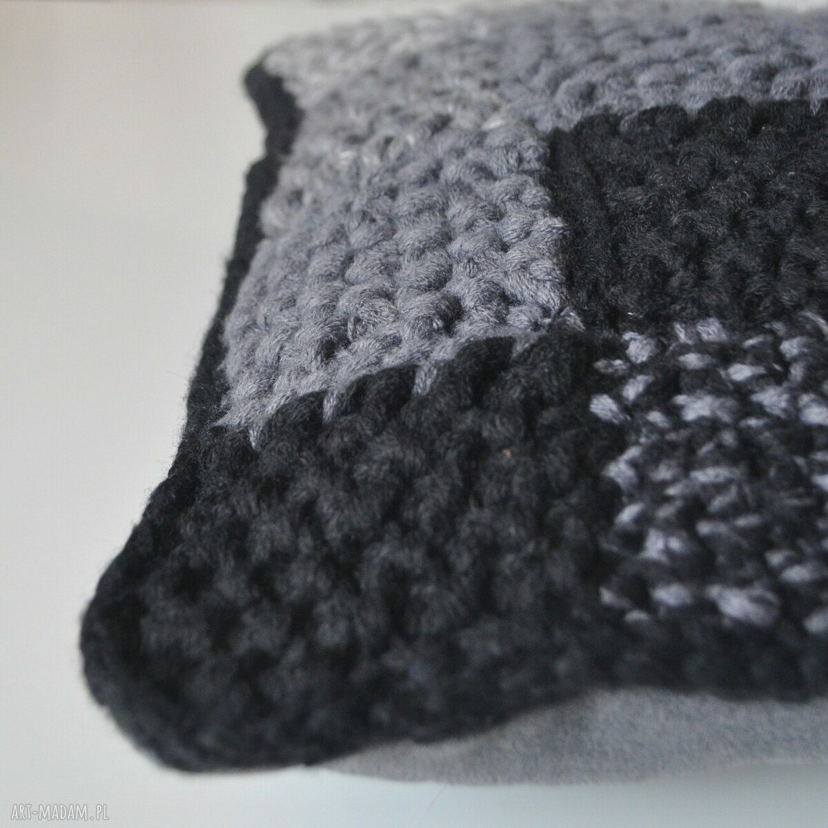 dom: poszewka na poduszkę ręcznie zrobione