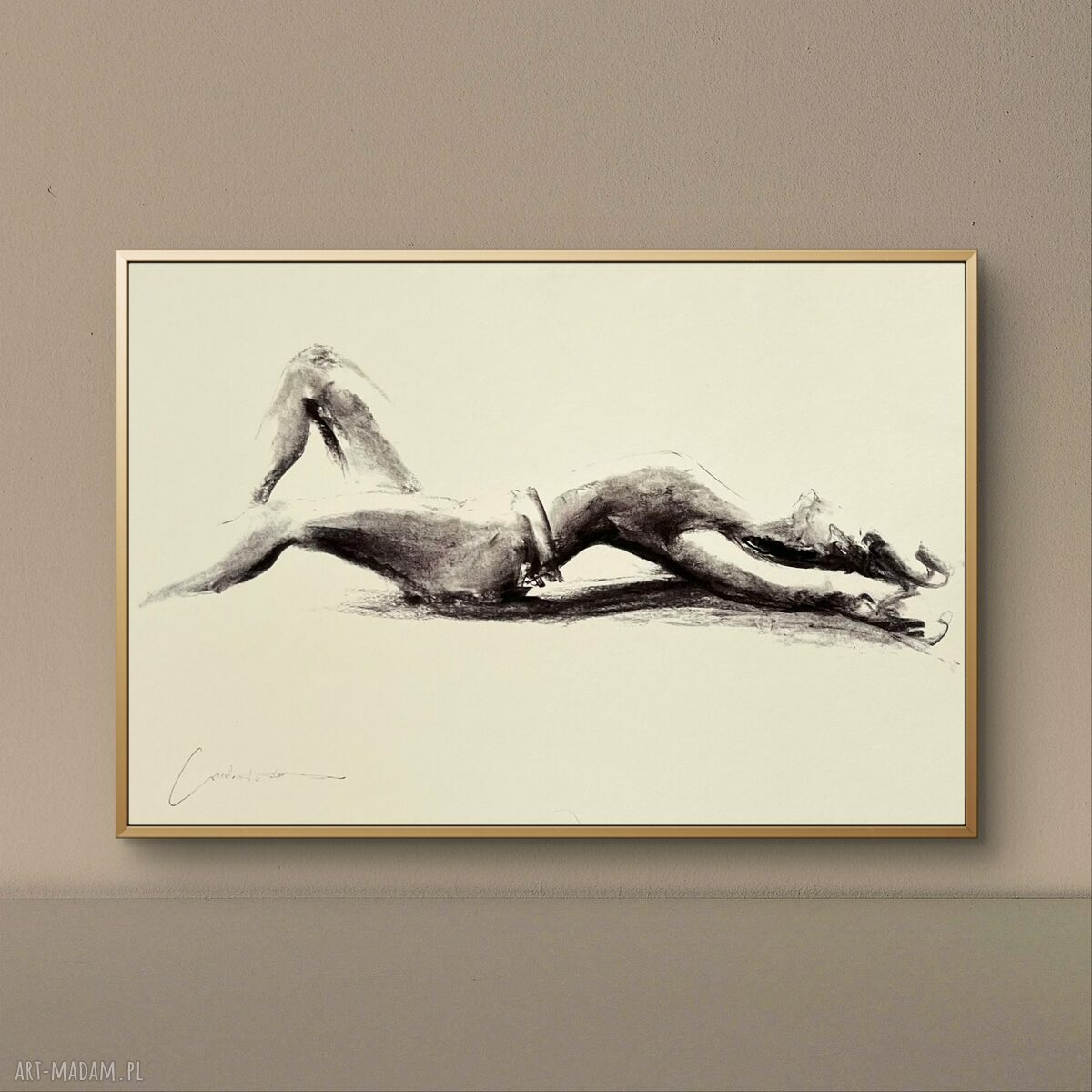 Szkic kobiecy 50x70