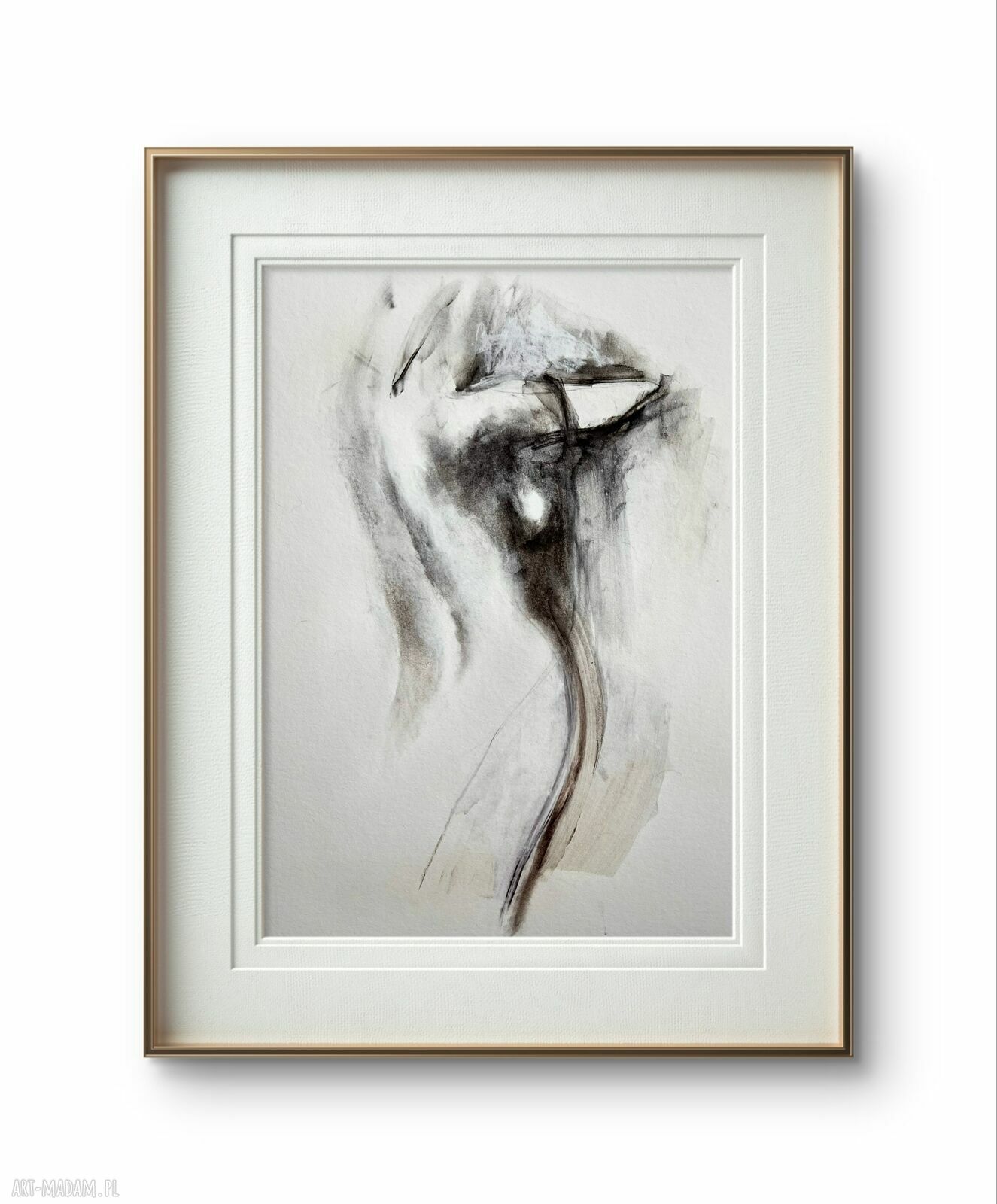 Szkic Kobiety 30x42 - autorska grafika kobieca Louka