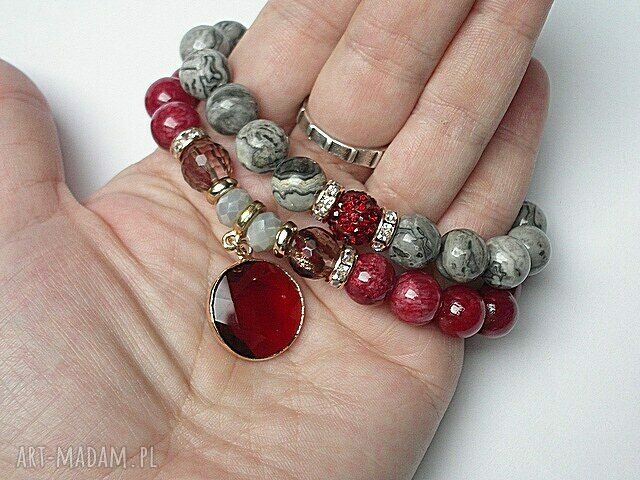 CARMINE AND GREY /24.02.15/ DUO Handmade