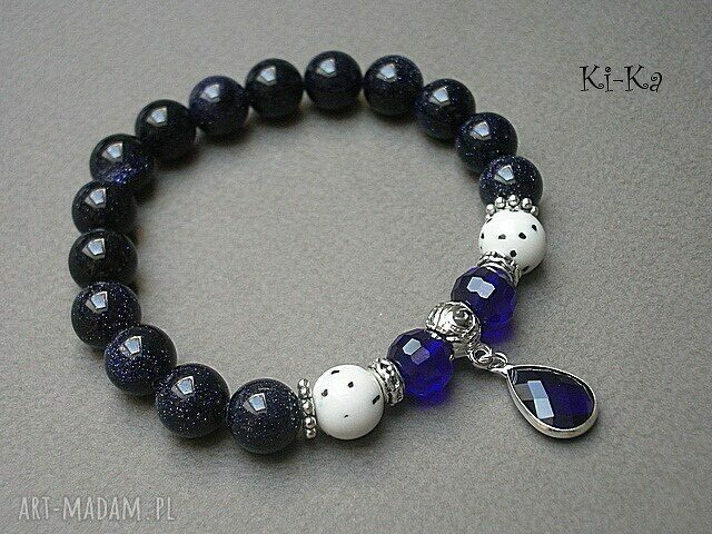 cobalt and white /11.08.15/ hand made