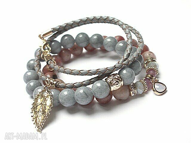 grey and antique pink vol. 4 /29.04.15/ set Handmade