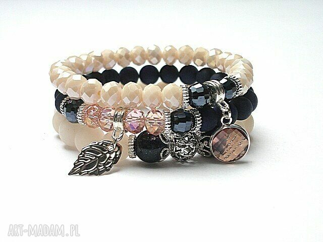 NAVY AND NUDE /05.02.15/ SET Hand Made