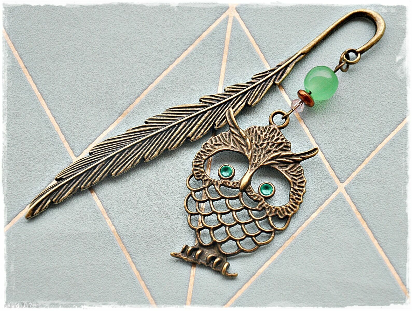 Zestaw prezntowy dla Nauczyciela zakładka i kartka handmade