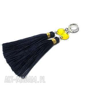 alloys collection - boho navy and yellow - kolczyki ki ka