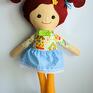 kolorowe lalki lalka lala rojberka - krysia - 50 cm