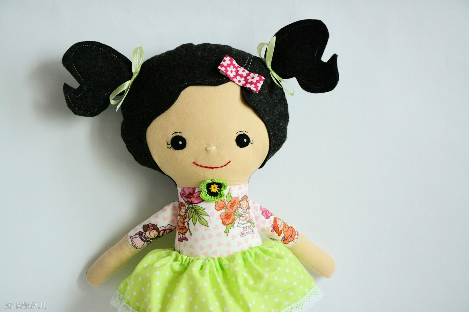 Lala Rojberka Madzia 50 cm Ręcznie robione
