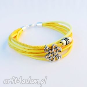 bransoletka boho yellow