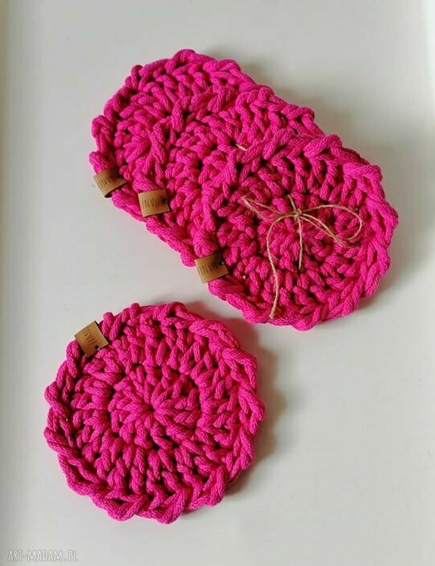 Komplet podkładek pod kubek szt kubki stół szedełkowe podkładki