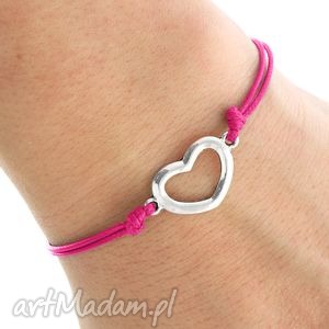 lavoga simply charm - fuchsia twine with heart