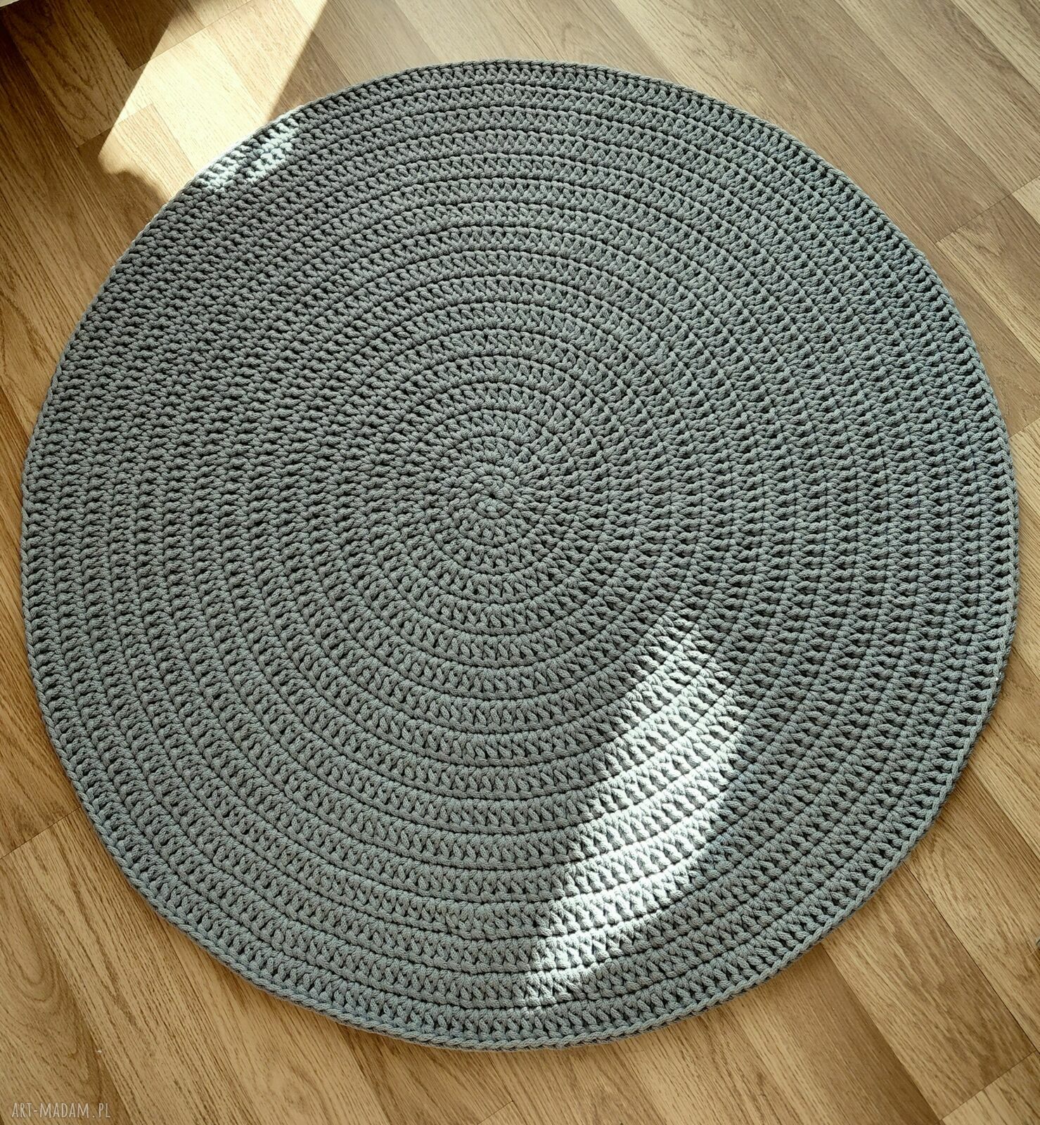 Pokoik dziecka - sznurkowy dywanik 95 cm ze sznurka