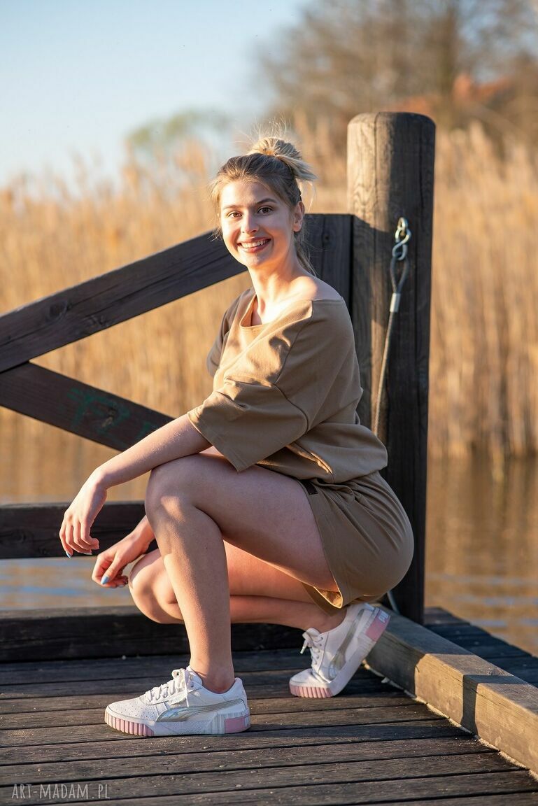 sportowe: Szorty dresowe Carmel Hand Made