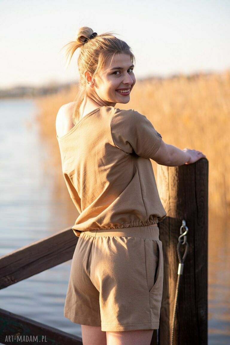 sportowe: Szorty dresowe Carmel Hand Made