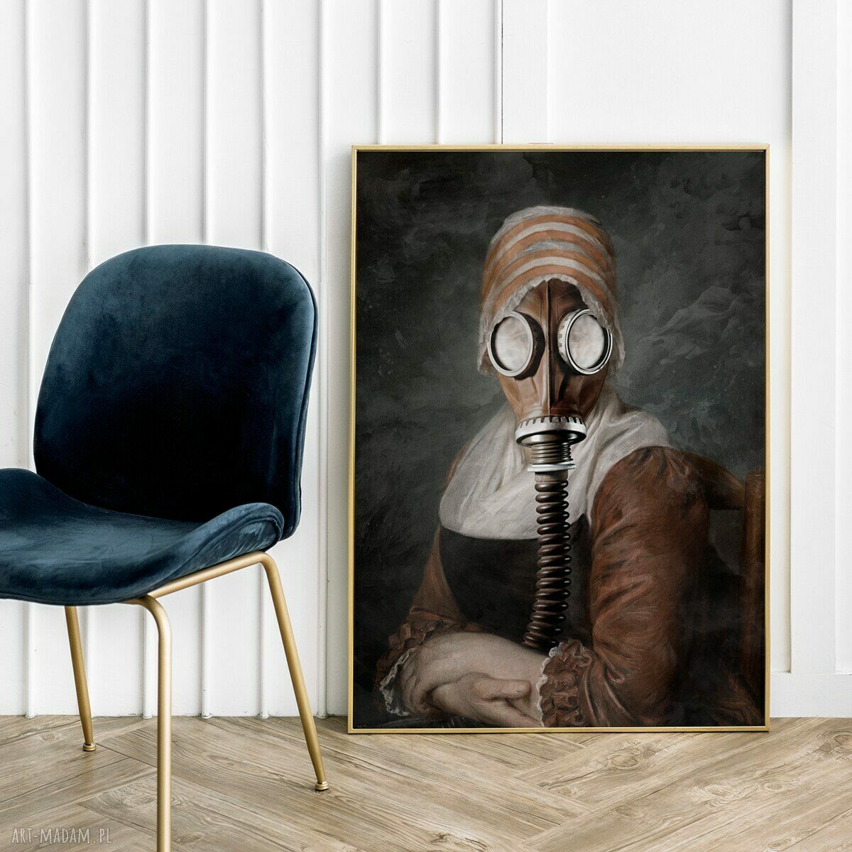 Plakat „Sztuka kobieta” 61x91 cm - obraz do salonu i wnętrz