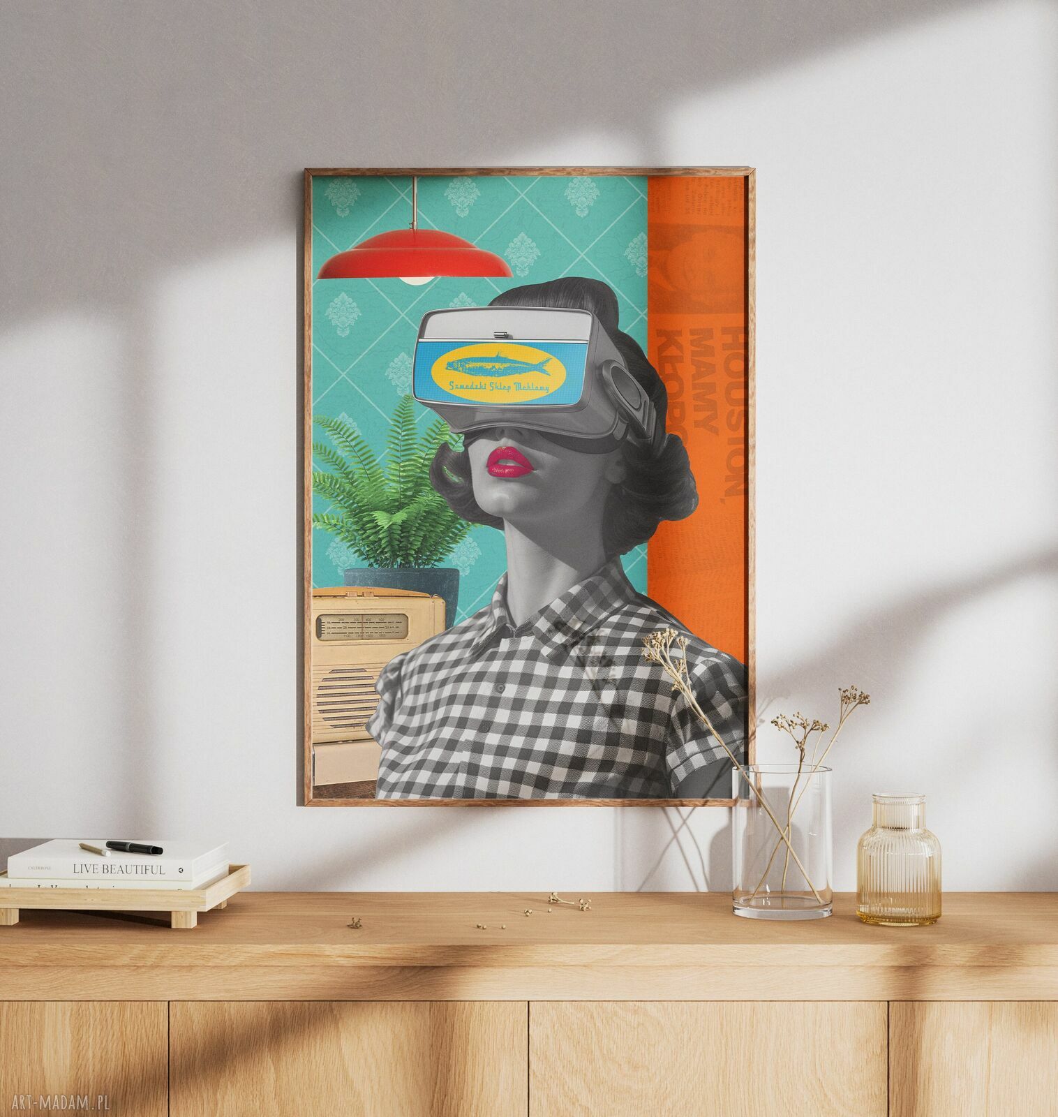 Plakat Szwedzki Sklep Meblowy A3 29,7x42 cm - Dapidoka