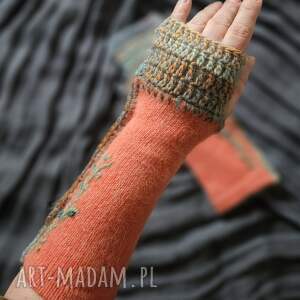 rękawiczki mitenki - kolorowe rękawiczki, oryginalne rękawiczki