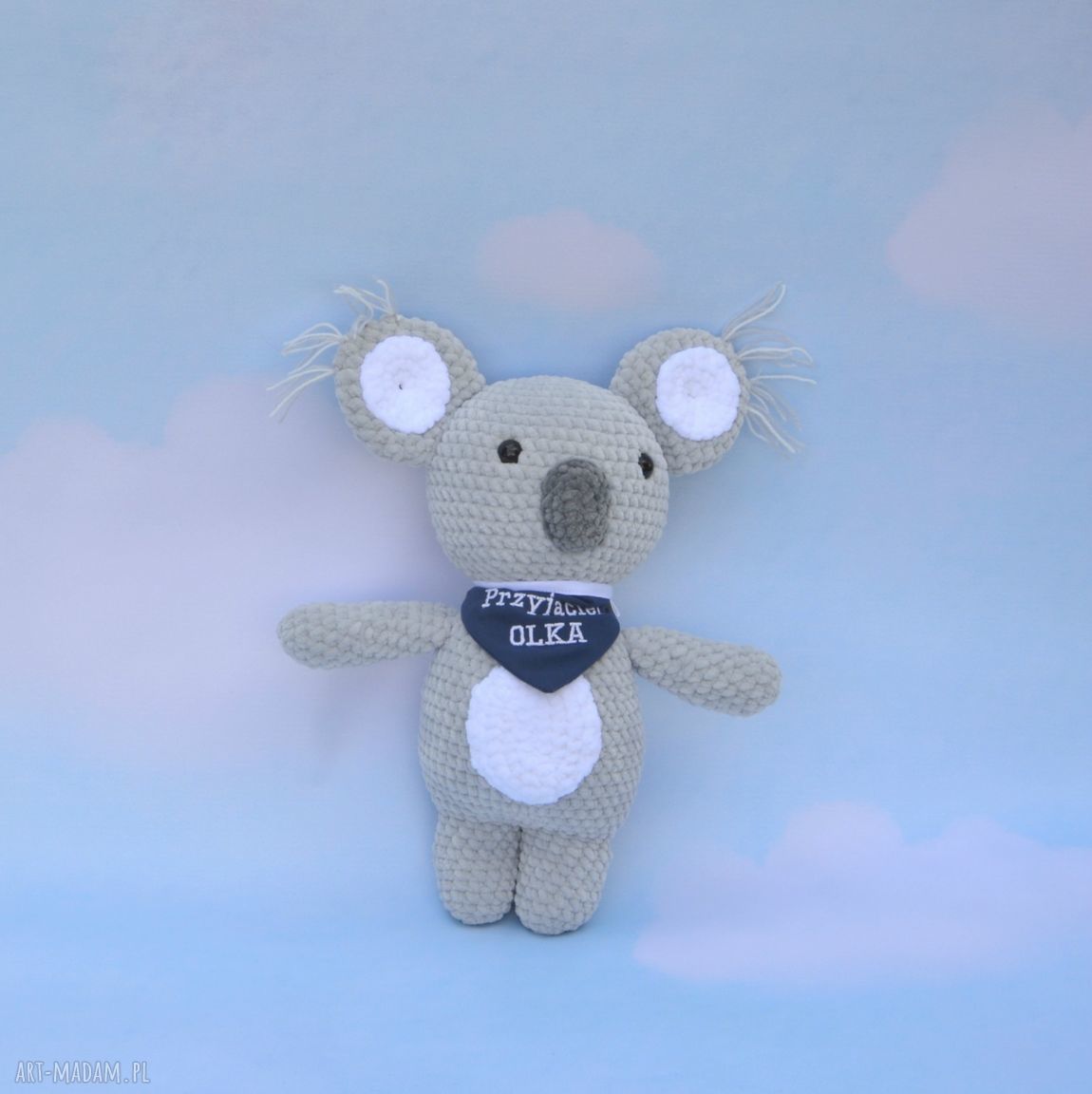 Szydełkowy miś koala - Eukaliptuś