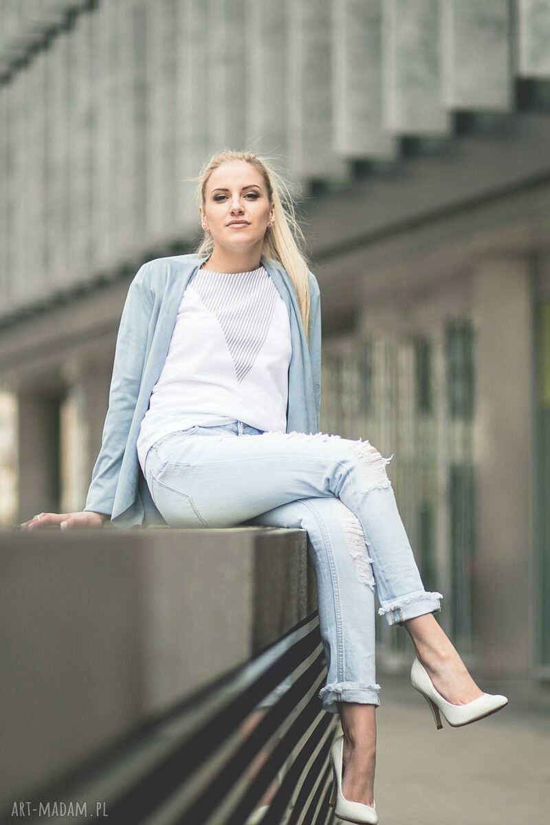 T-shirt Lonely Shape Grey - rozmiar M