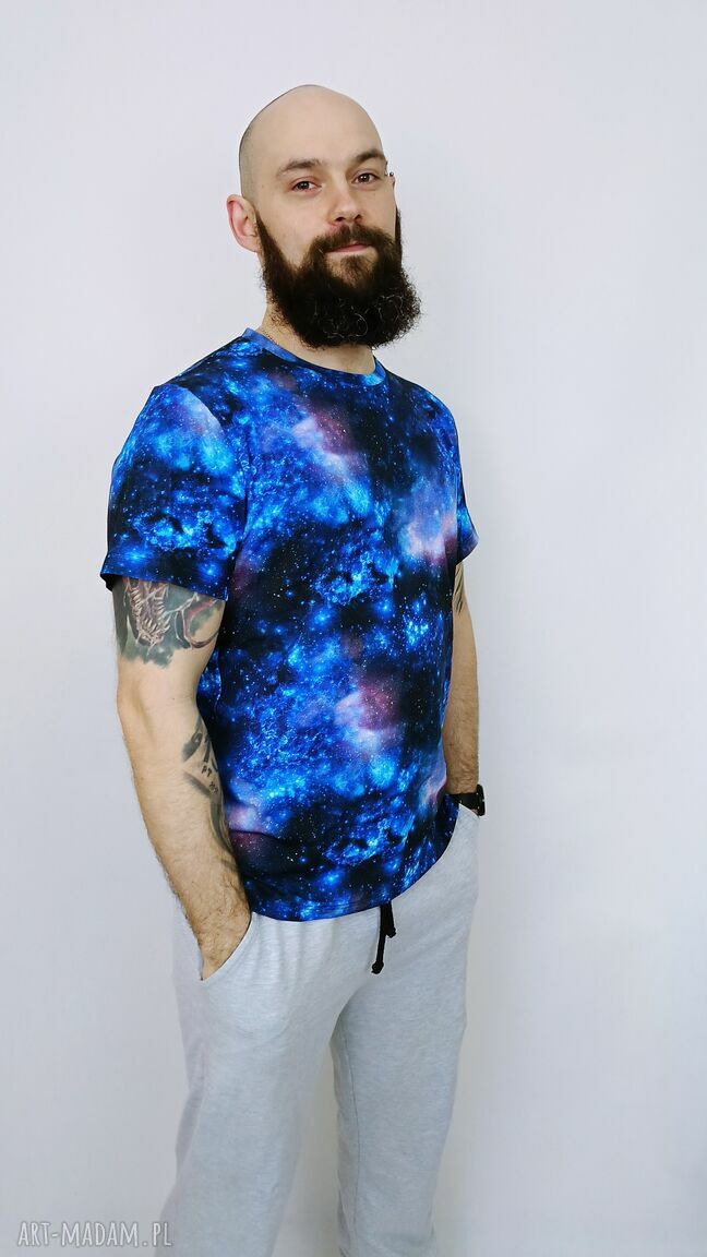 T-shirt męski Galaktyka