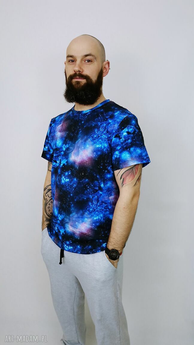 T-shirt męski Galaktyka